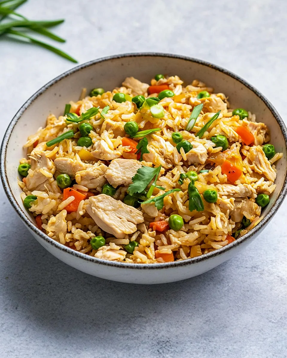 30 Minute Chicken Fried Rice