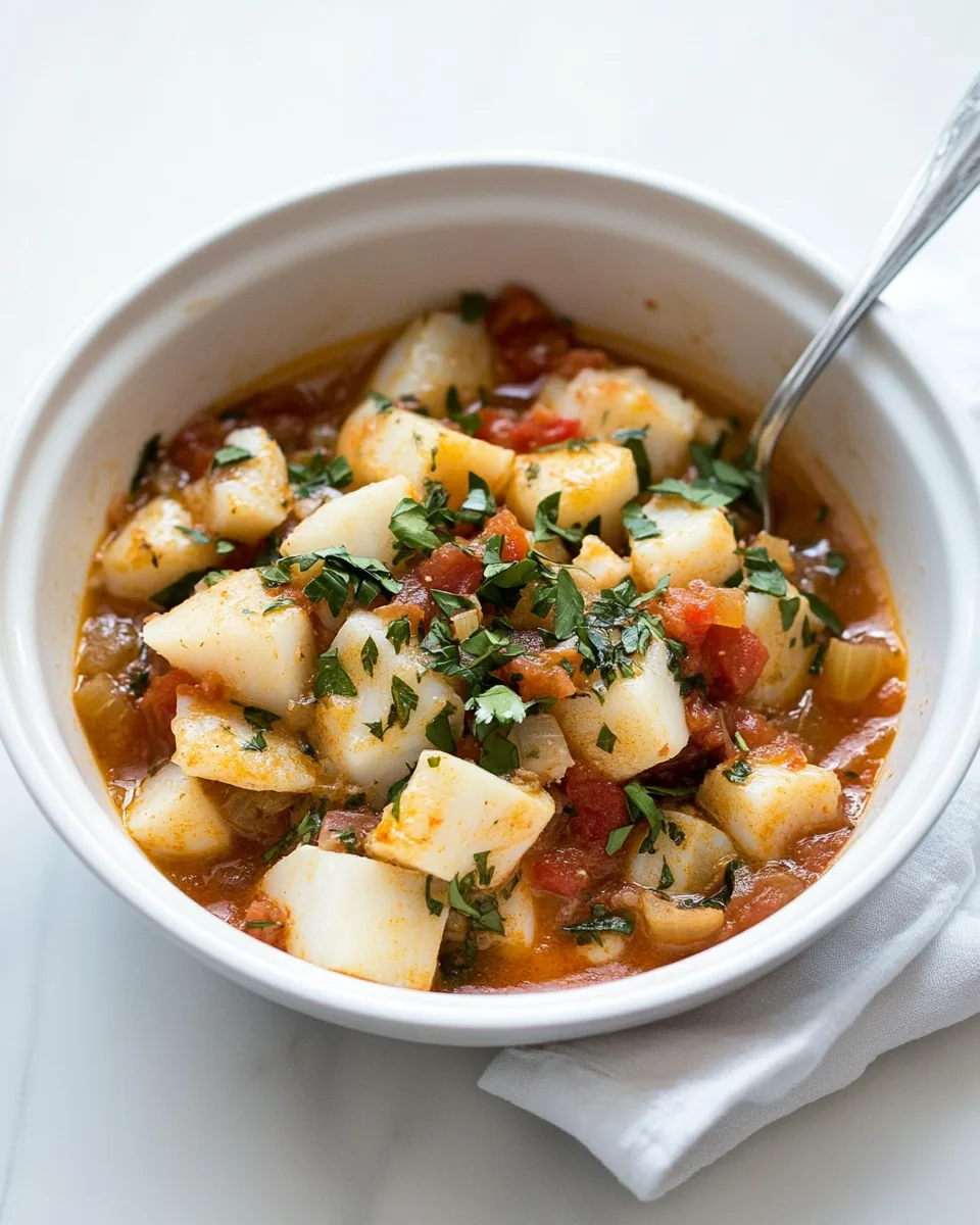 Spanish Cod Fish Stew