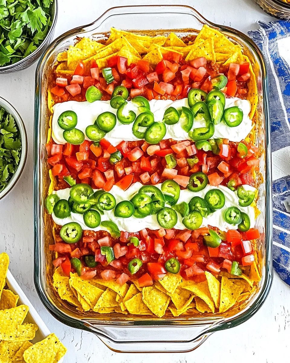 7 Layer Taco Dip