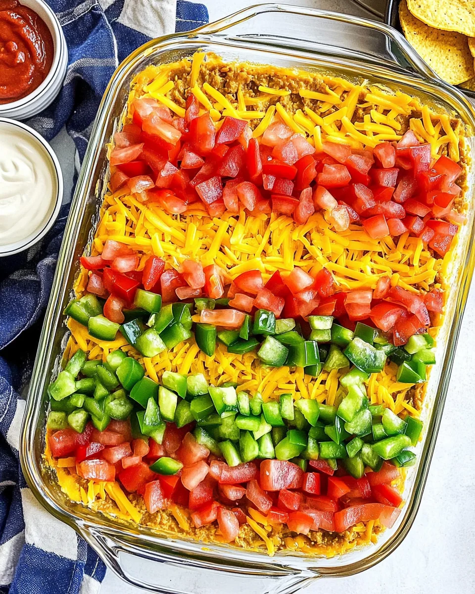 7 Layer Taco Dip