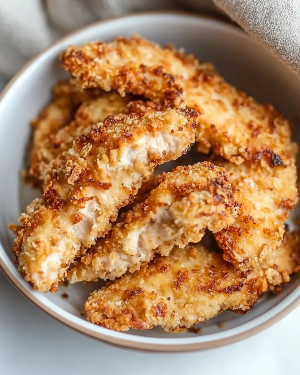 Air Fryer Crispy Chicken Tenders