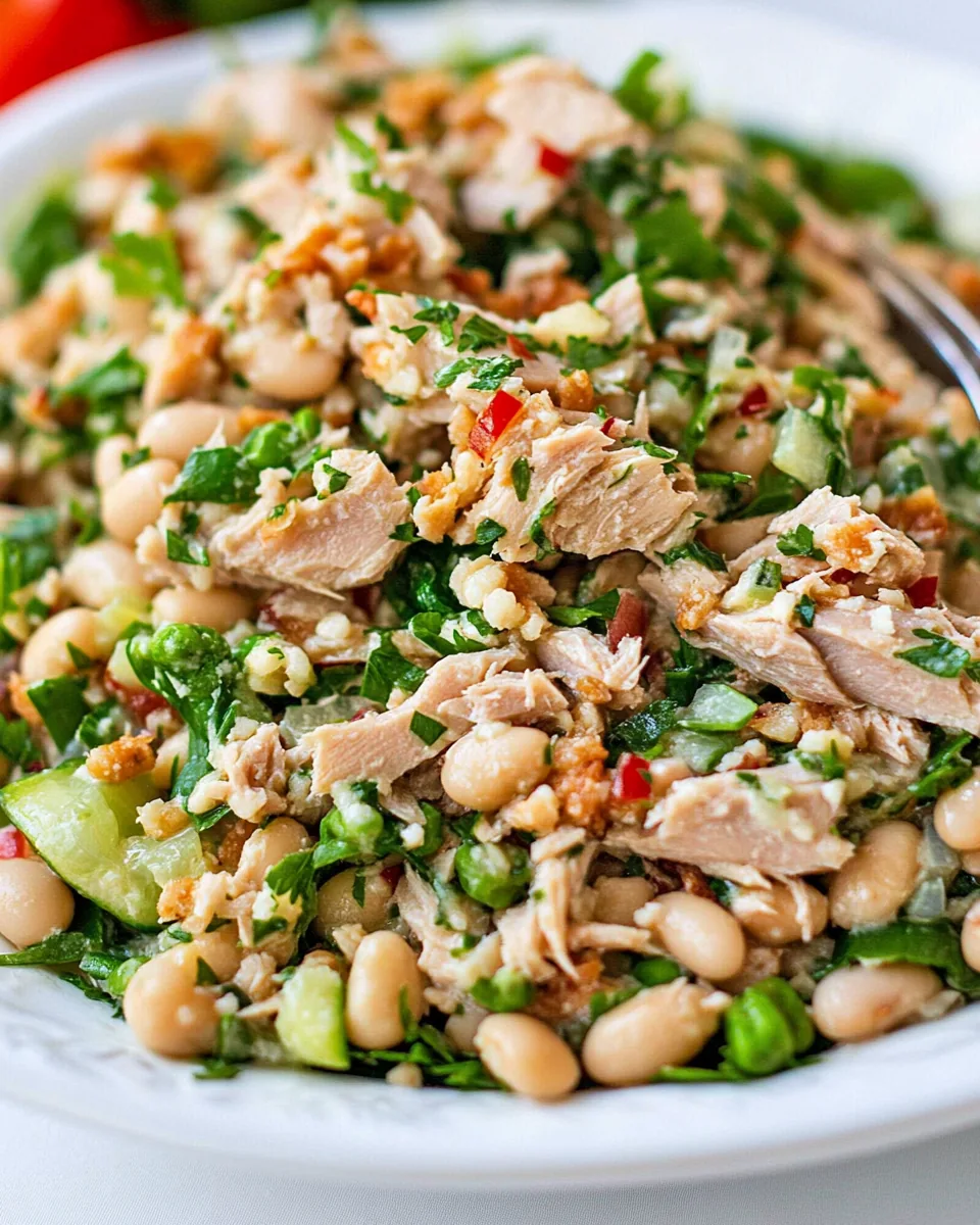 Albacore Tuna and White Bean Salad