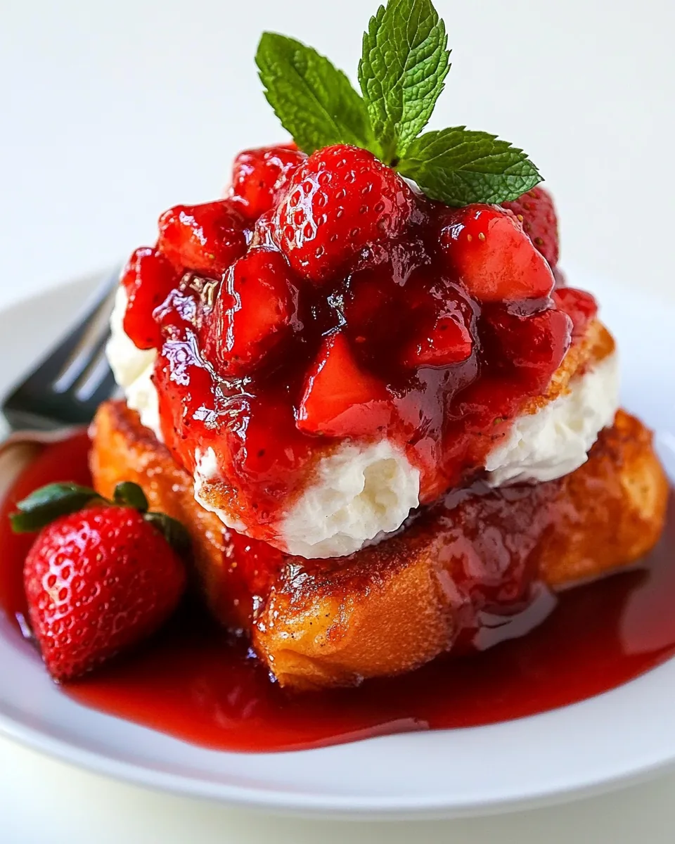 Angel Food Cake French Toast