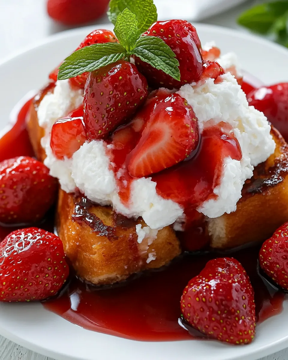 Angel Food Cake French Toast