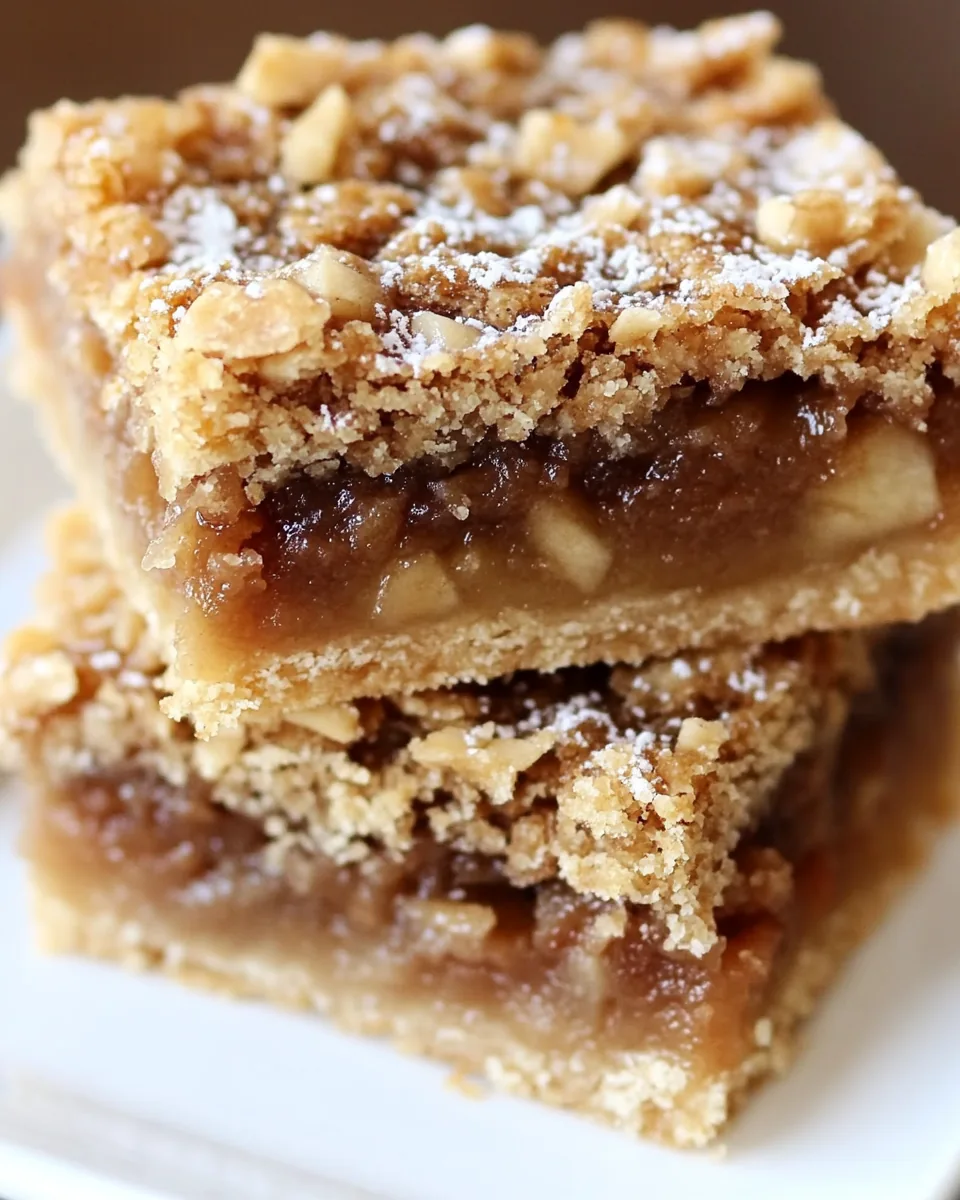 Apple Pie Bars