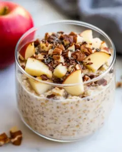 Apple Pie Overnight Oats