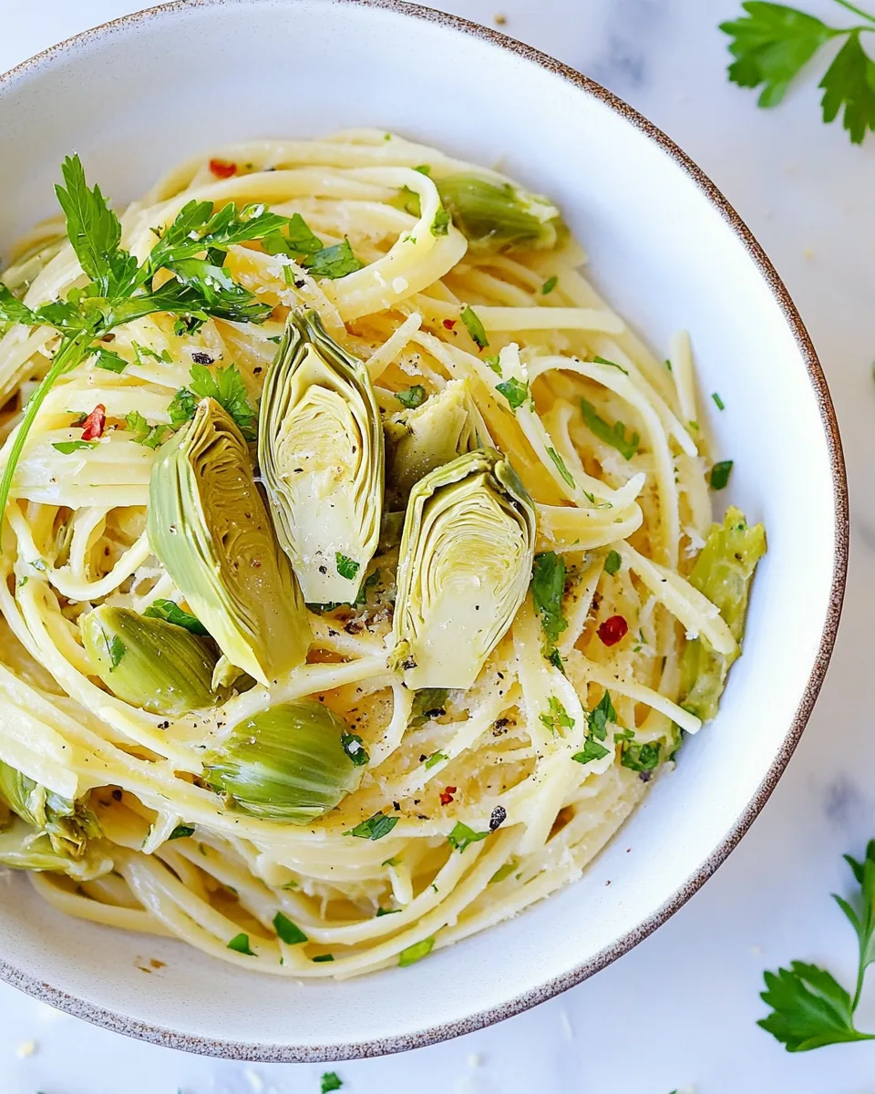 Artichoke Pasta